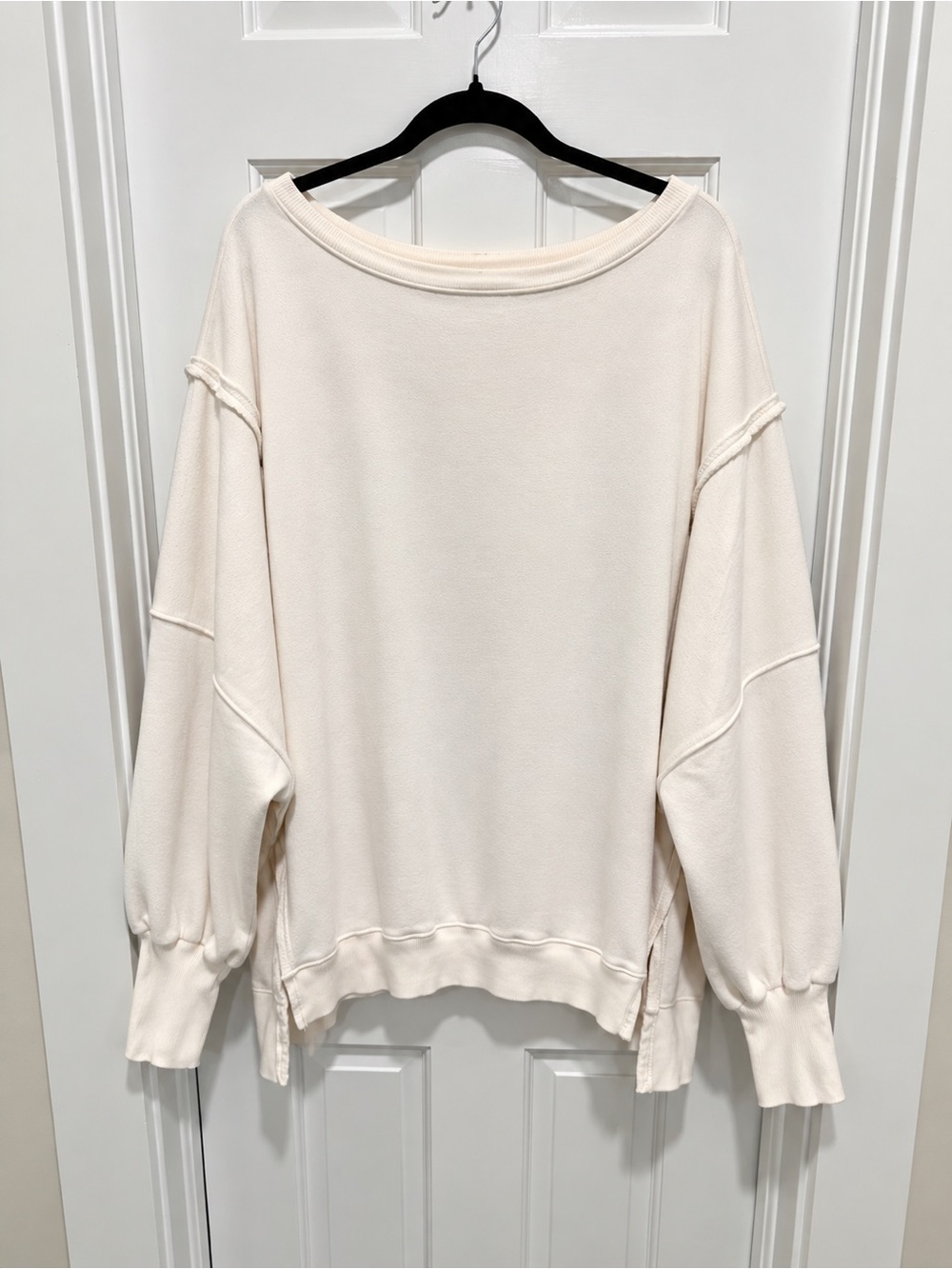 We The Free Oversized Scoop-Neck Pullover